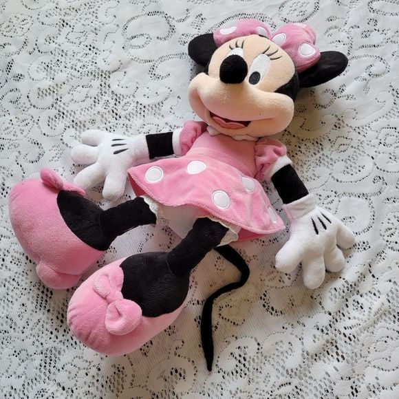 Disney Minnie Mouse Plush Toy 18" - Picture 8 of 15